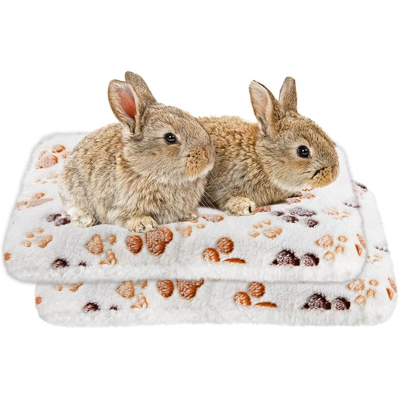 Set of Washable Mattresses for Guinea Pigs, Rabbits, and Small Animals - Cozy Star Pattern Winter Bedding with Soft Blue Fabric, Perfect for Indoor Pets Like Guinea Pigs, Rabbits, Mice, Hedgehogs, and Sugar Gliders, Rabbit Bedding | Star Pattern Bedding |