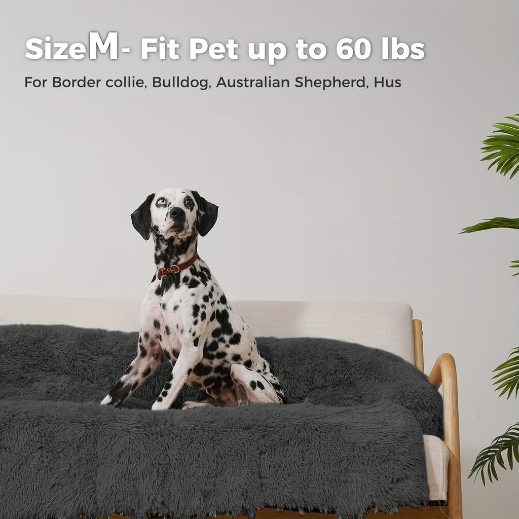 1pc pet sofa protective plush dog cushion sofa cat and dog sofa bed with soft neck cushion, dual-purpose pet bed dog sofa bed, dog sofa cushion universal for all seasons suitable for large, medium and small cats and dogs